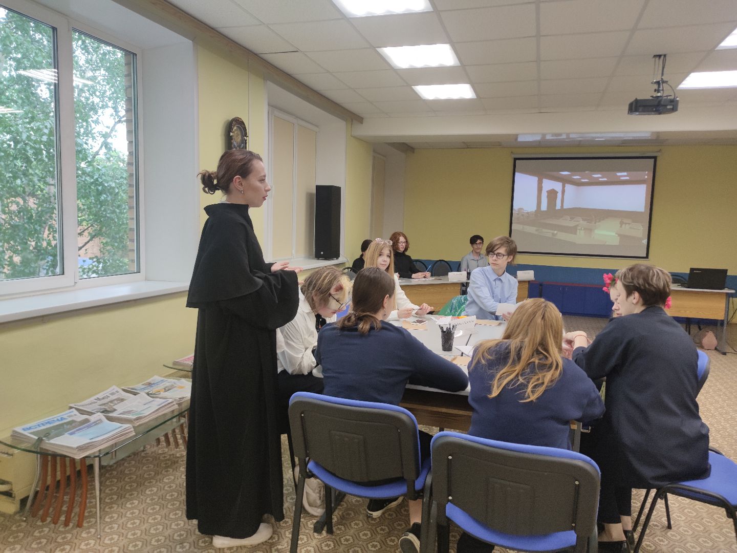 экологическое образование, библиотека, школьники, студенты, Дубна