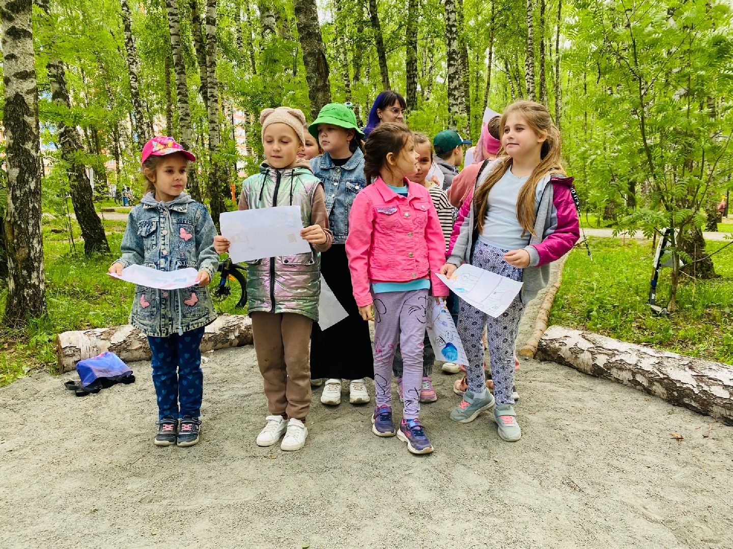 Домодедово, общественный огород, парк, дети, огород