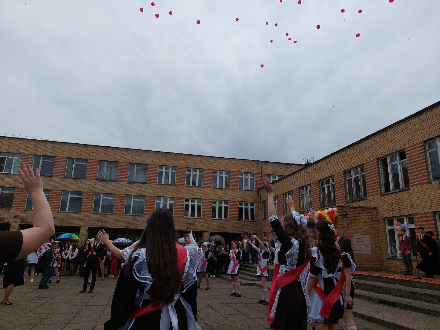 образование, последний звонок, школьники