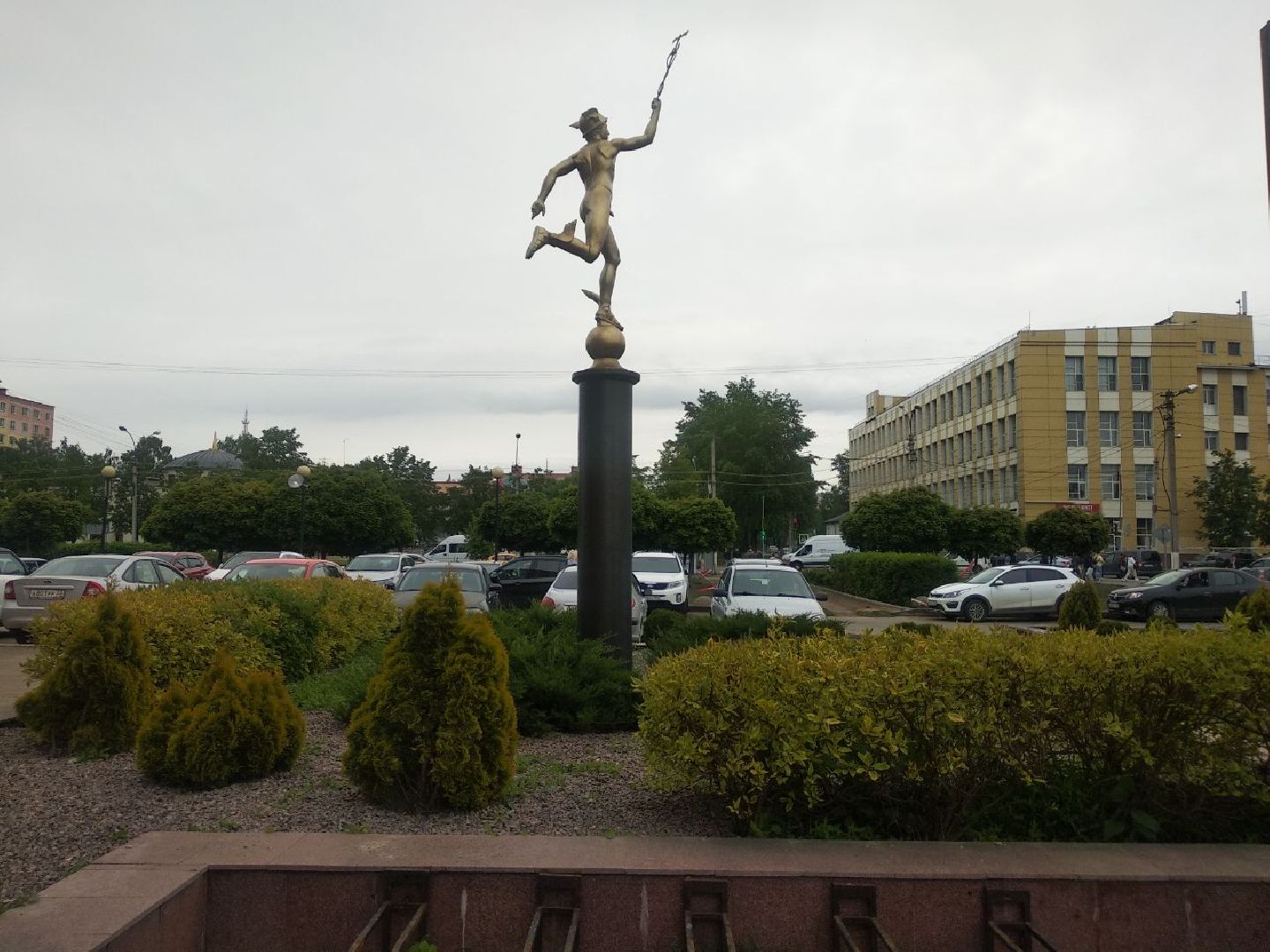 Дмитров, Торговая площадь, Советская площадь, Министерство благоустройства МО