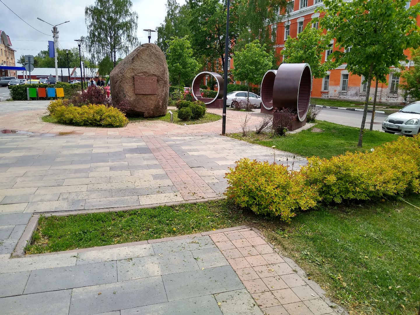 Раменское, благоустройство, бульвар Искусств, покос травы