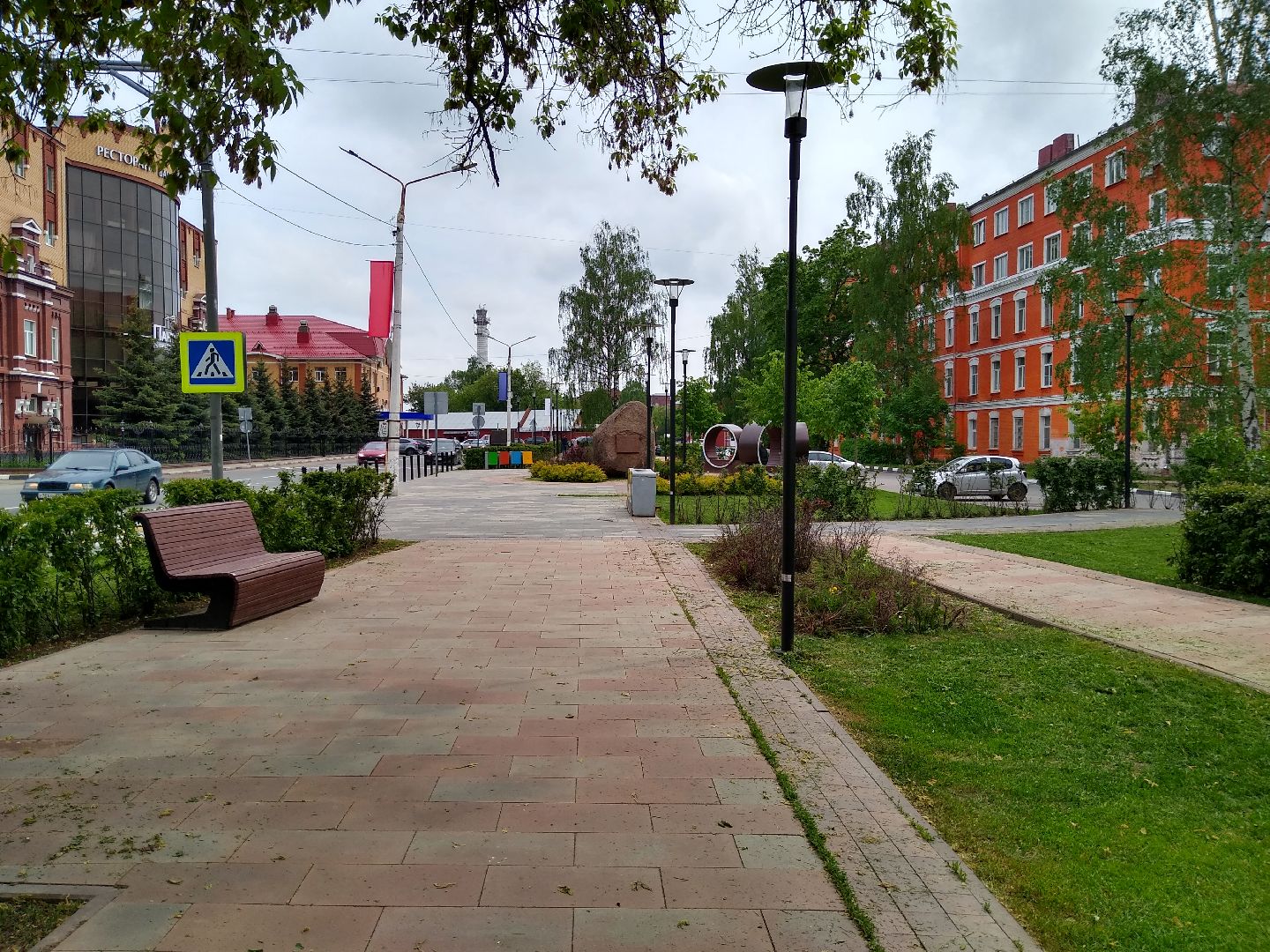 Раменское, благоустройство, бульвар Искусств, покос травы