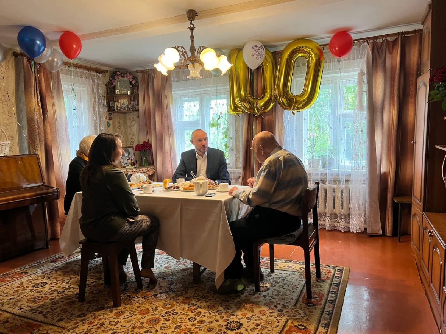 Солнечногорск, ветеран, юбилей, 100 лет, почетный гражданин