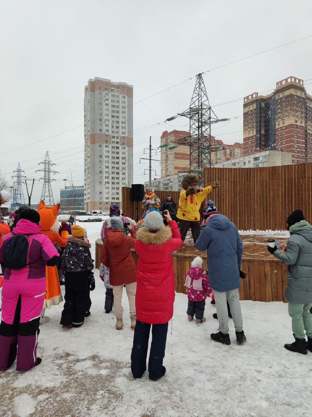 Одинцово, Масленица, Парк