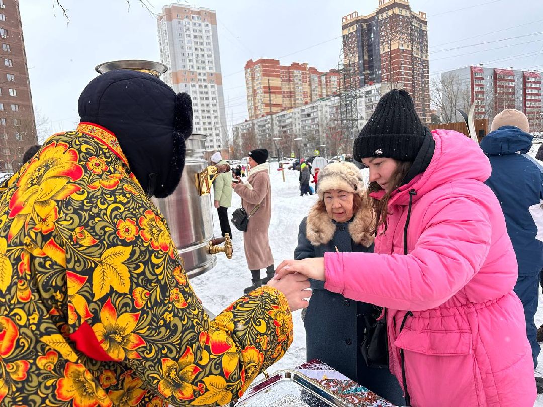 Одинцово, Масленица, Парк