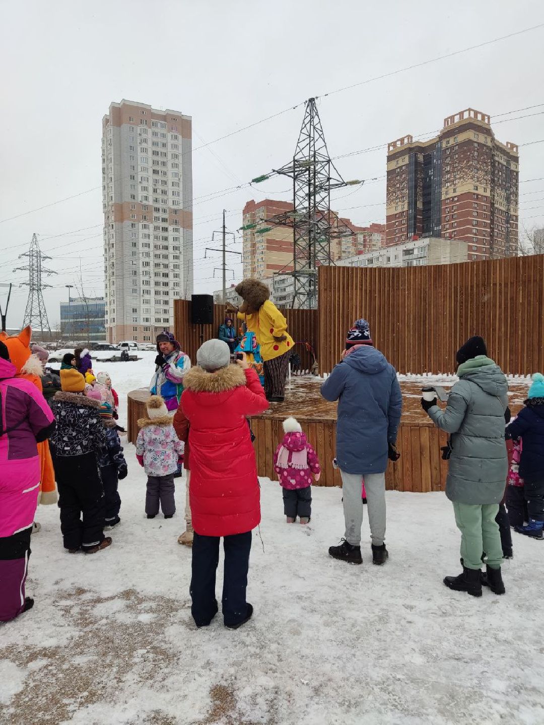 Одинцово, Масленица, Парк