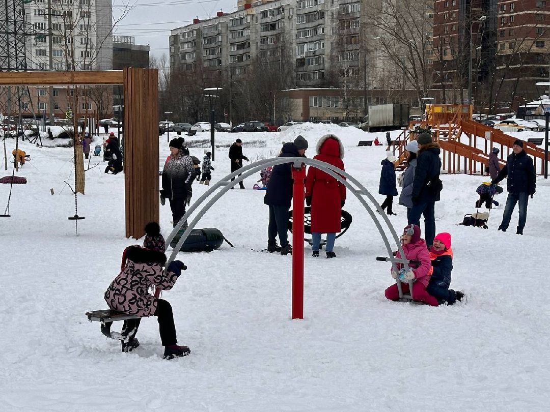 Одинцово, Масленица, Парк