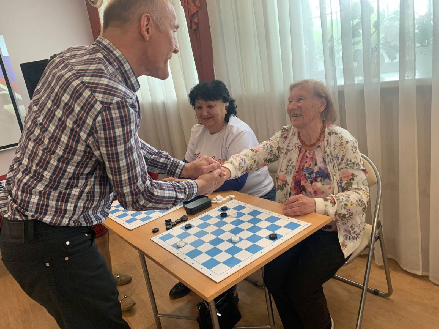 Турнир по шашкам, Активное долголетие, Наро-Фоминск