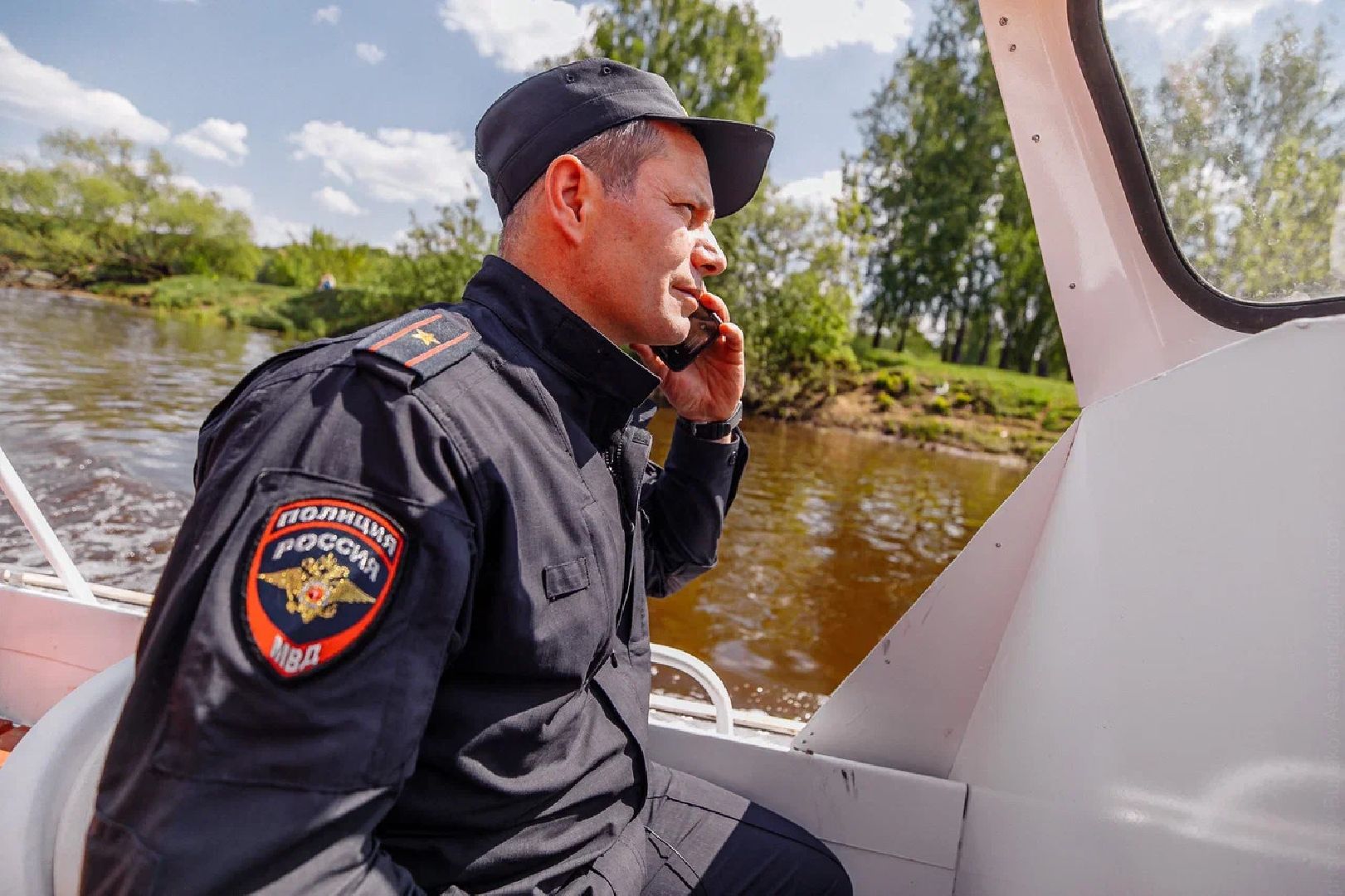 Правопорядок, полиция, МВД, охрана, водный патруль, Клязьма, Орехово-Зуево