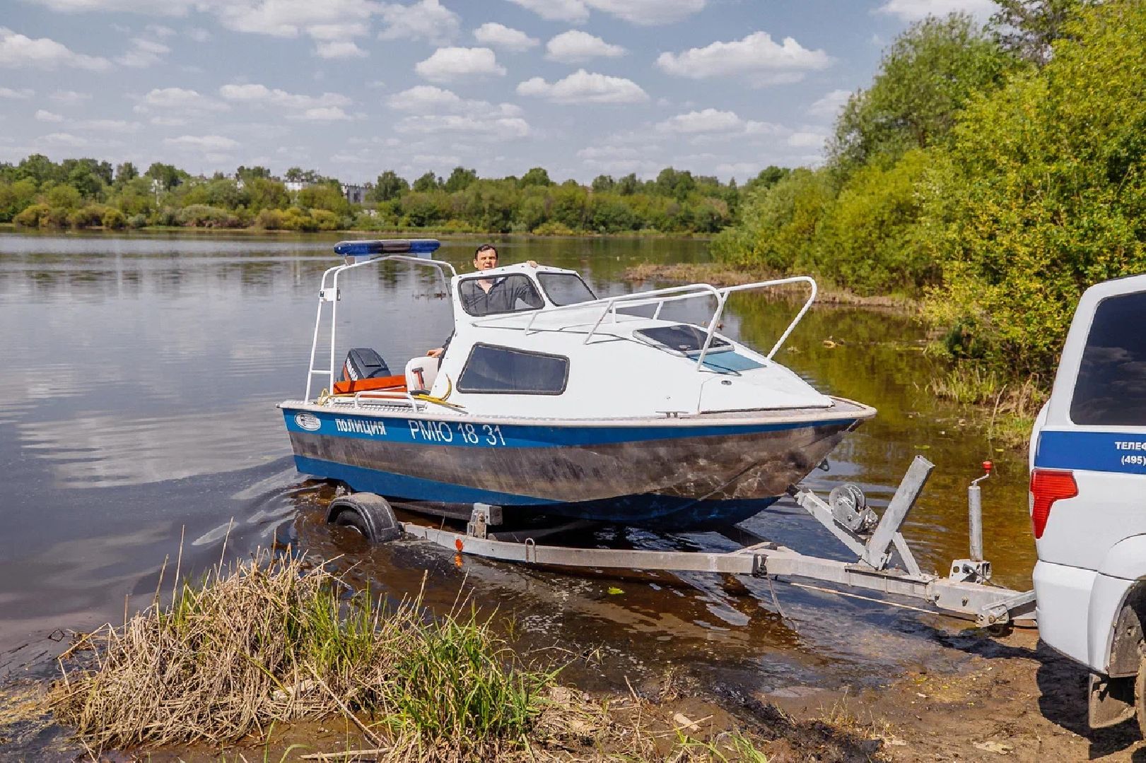 Правопорядок, полиция, МВД, охрана, водный патруль, Клязьма, Орехово-Зуево