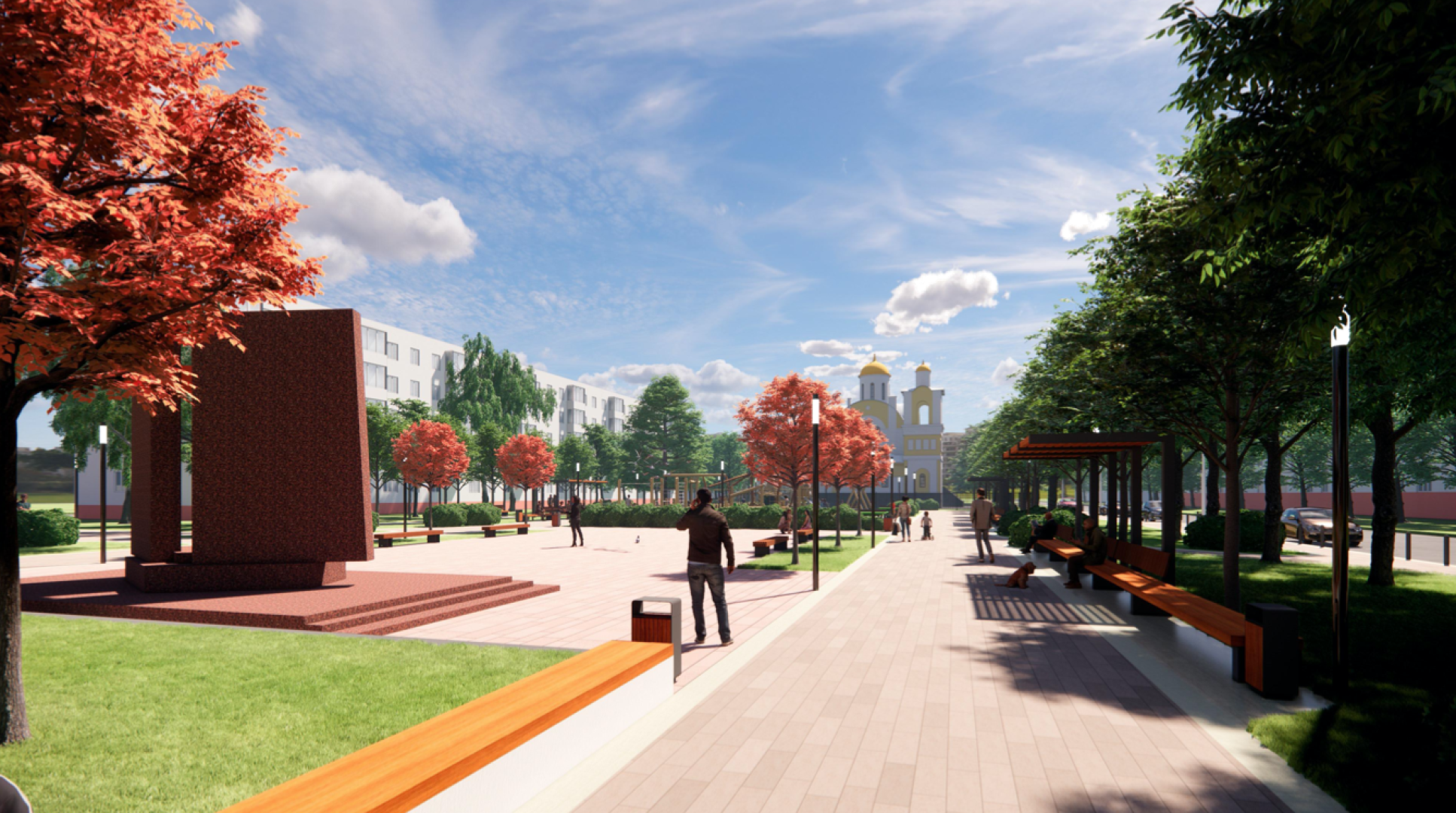 Подольск, благоустройство