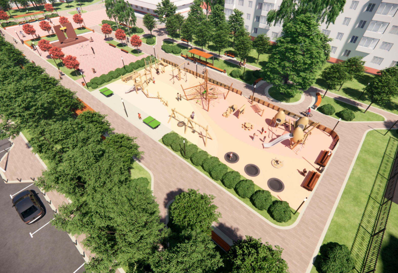 Подольск, благоустройство