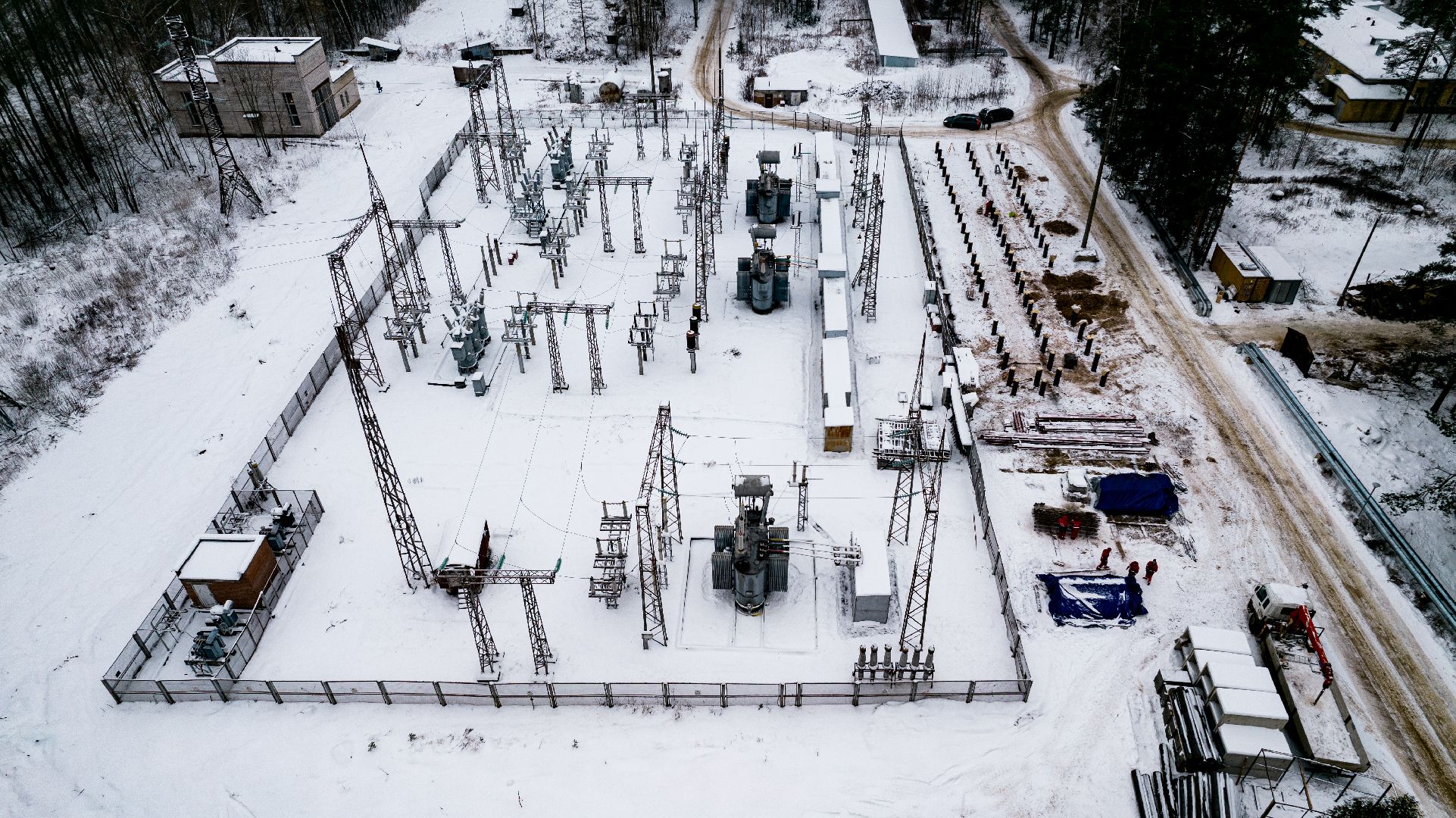 понизительная подстанция, реконструкция, ОИЯИ, Объединенный институт ядерных исследований, электричество, Дубна