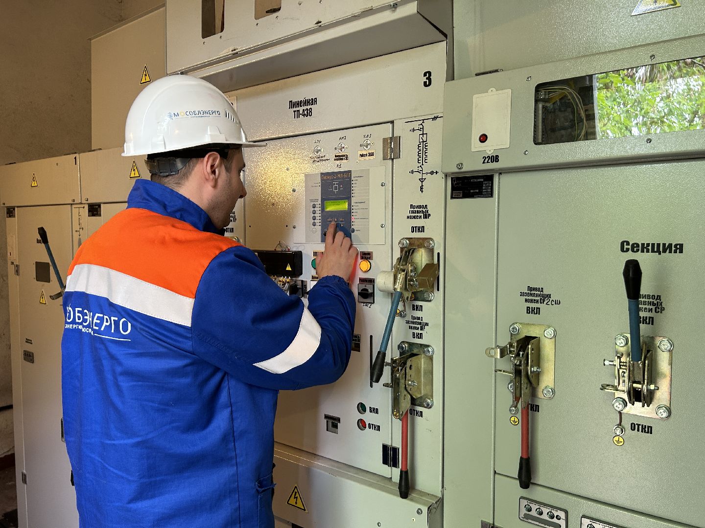 ремонт, Мособлэнерго, Фрязино, подстанция