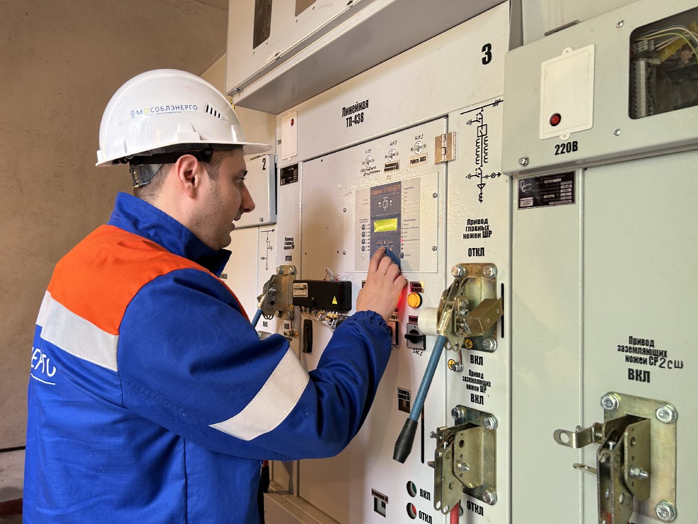 ремонт, Мособлэнерго, Фрязино, подстанция