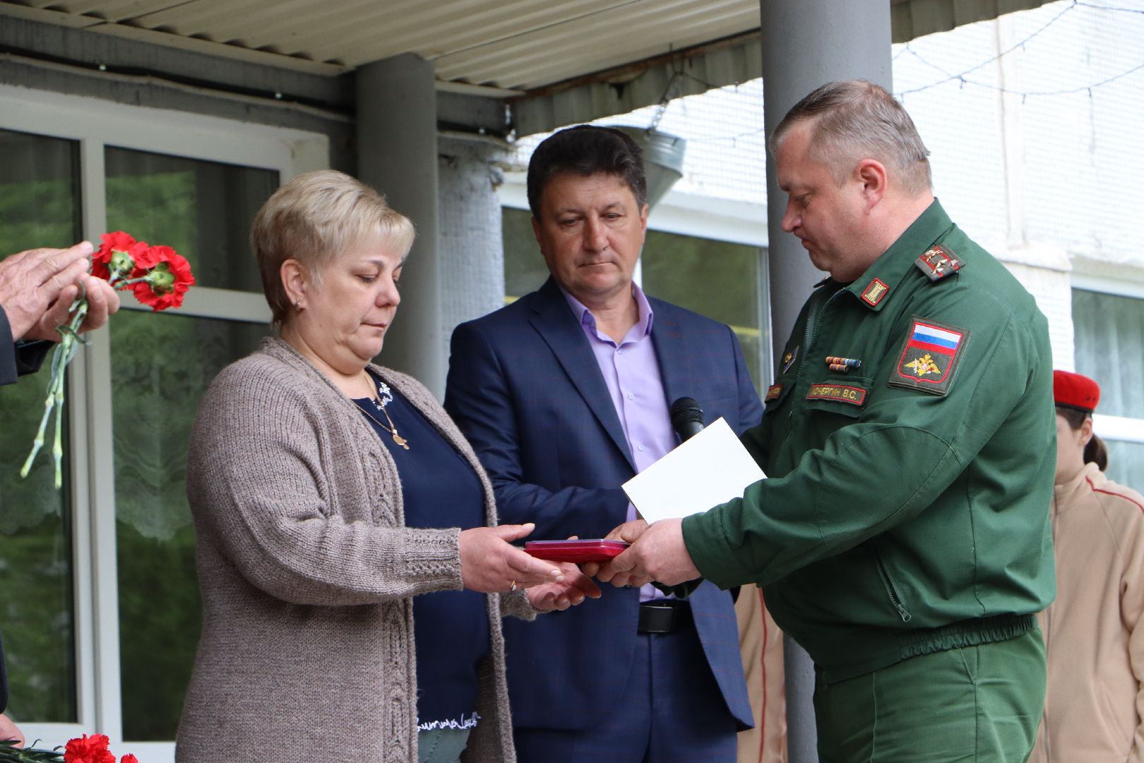 Серебряные Пруды, Успенский, памятная табличка, СВО