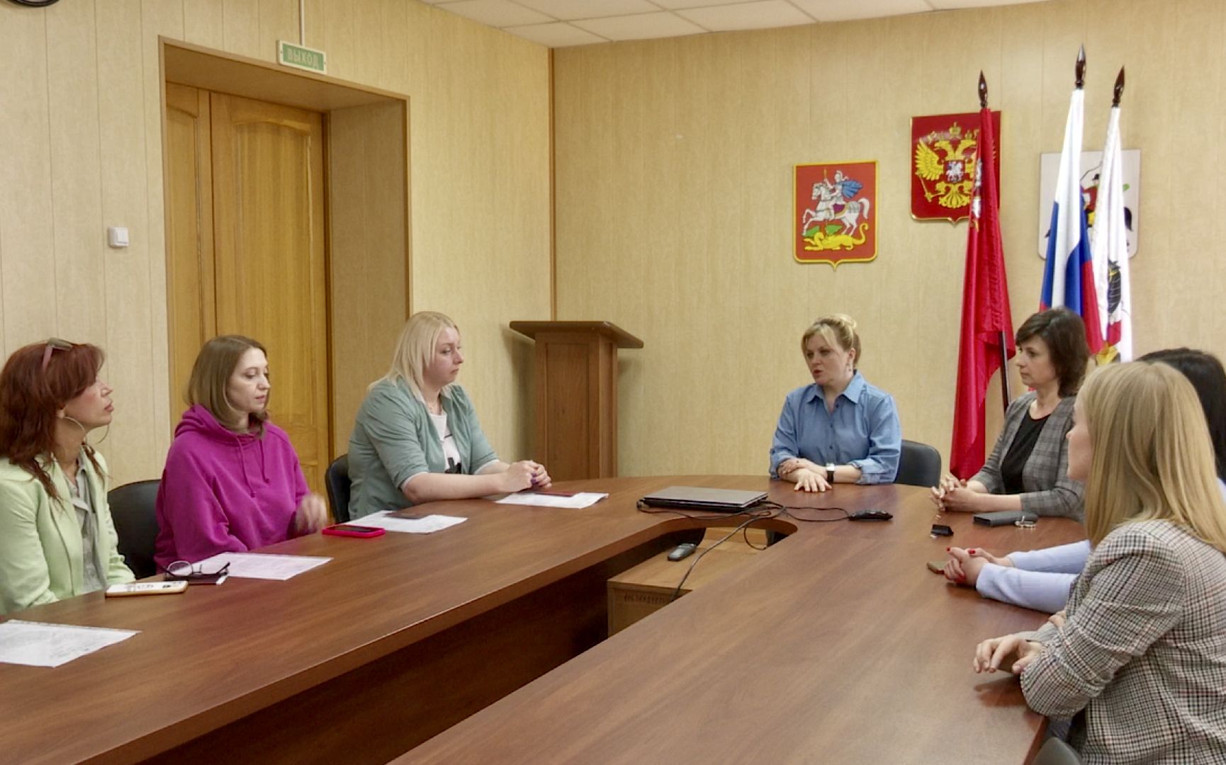 Клин, общество, семьи, земельные участки