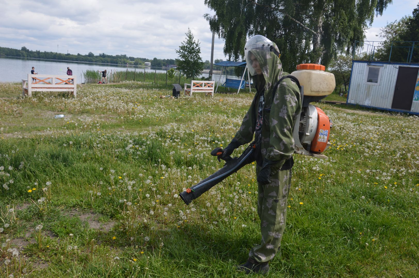 Шатура, клещи, обработка, санитарная обработка зон отдыха.