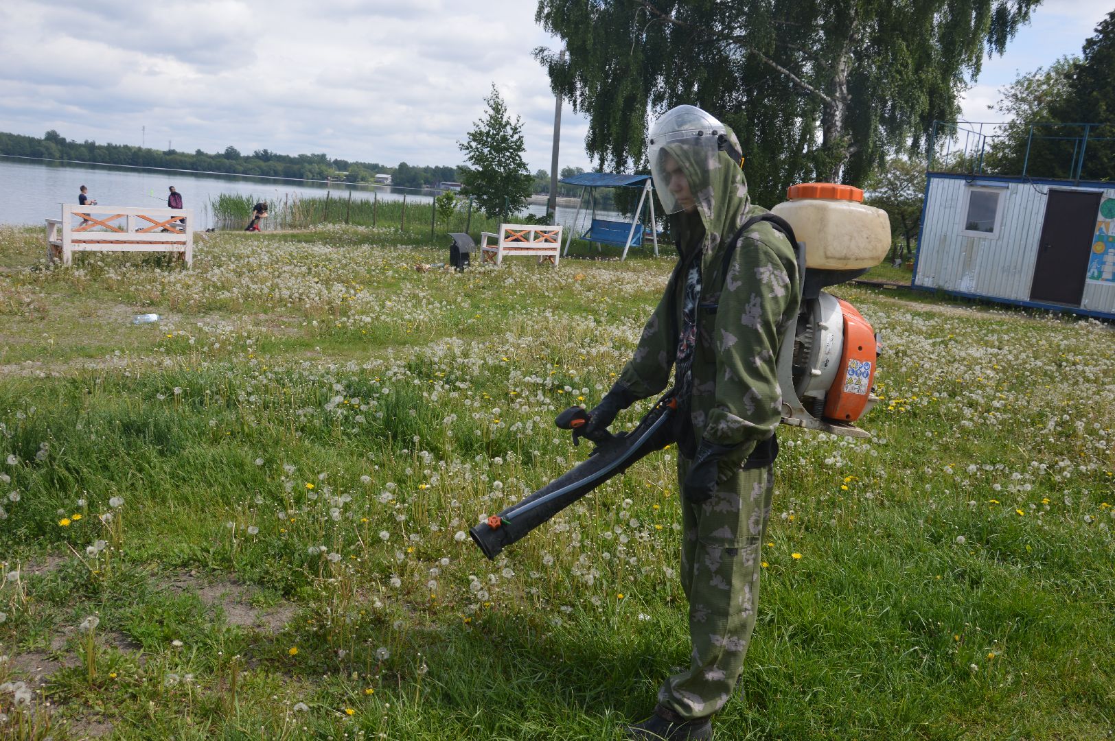 Шатура, клещи, обработка, санитарная обработка зон отдыха.