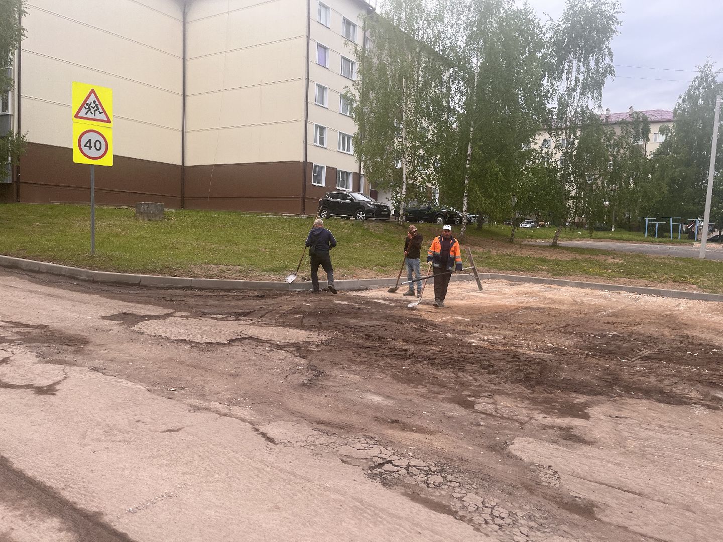 Шаховская, дороги, ремонт, асфальт