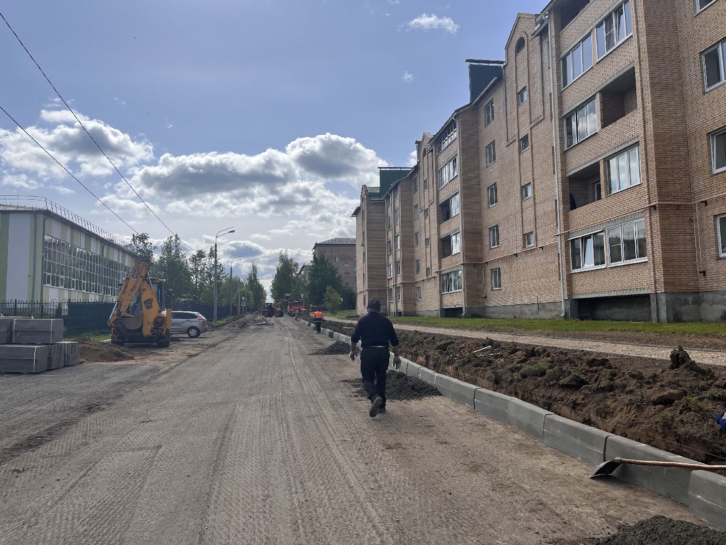 Шаховская, дороги, ремонт, асфальт