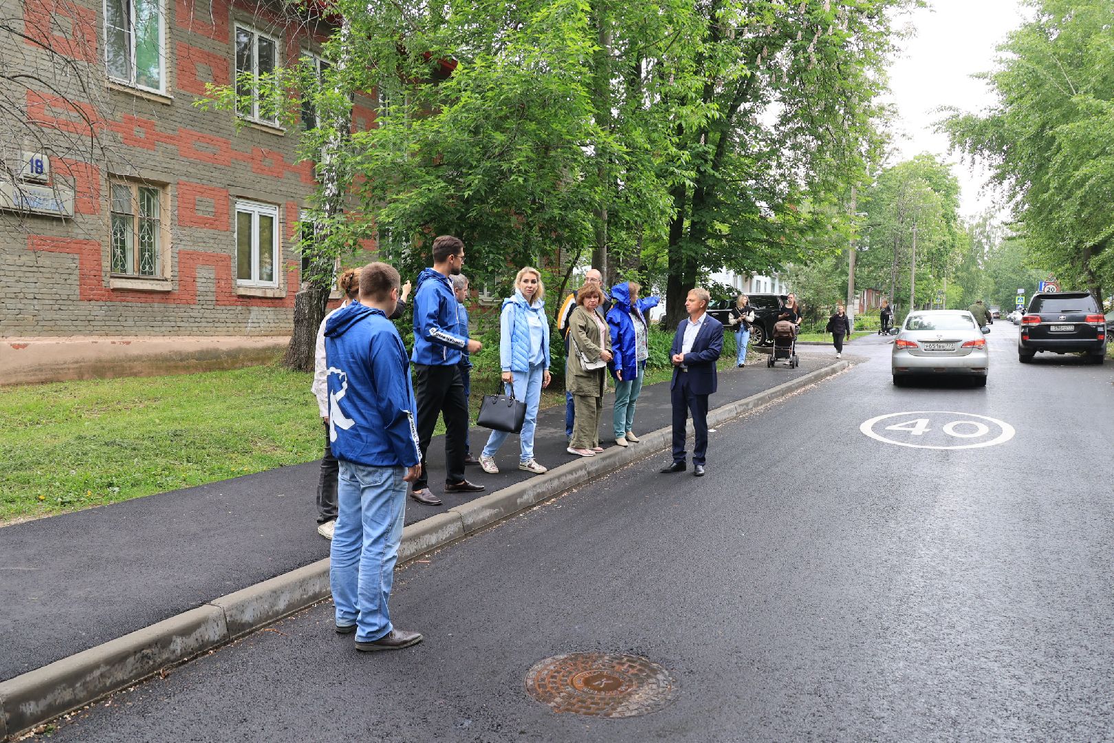 ремонт дорог, муниципальные дороги, Подмосковье, Дзержинский