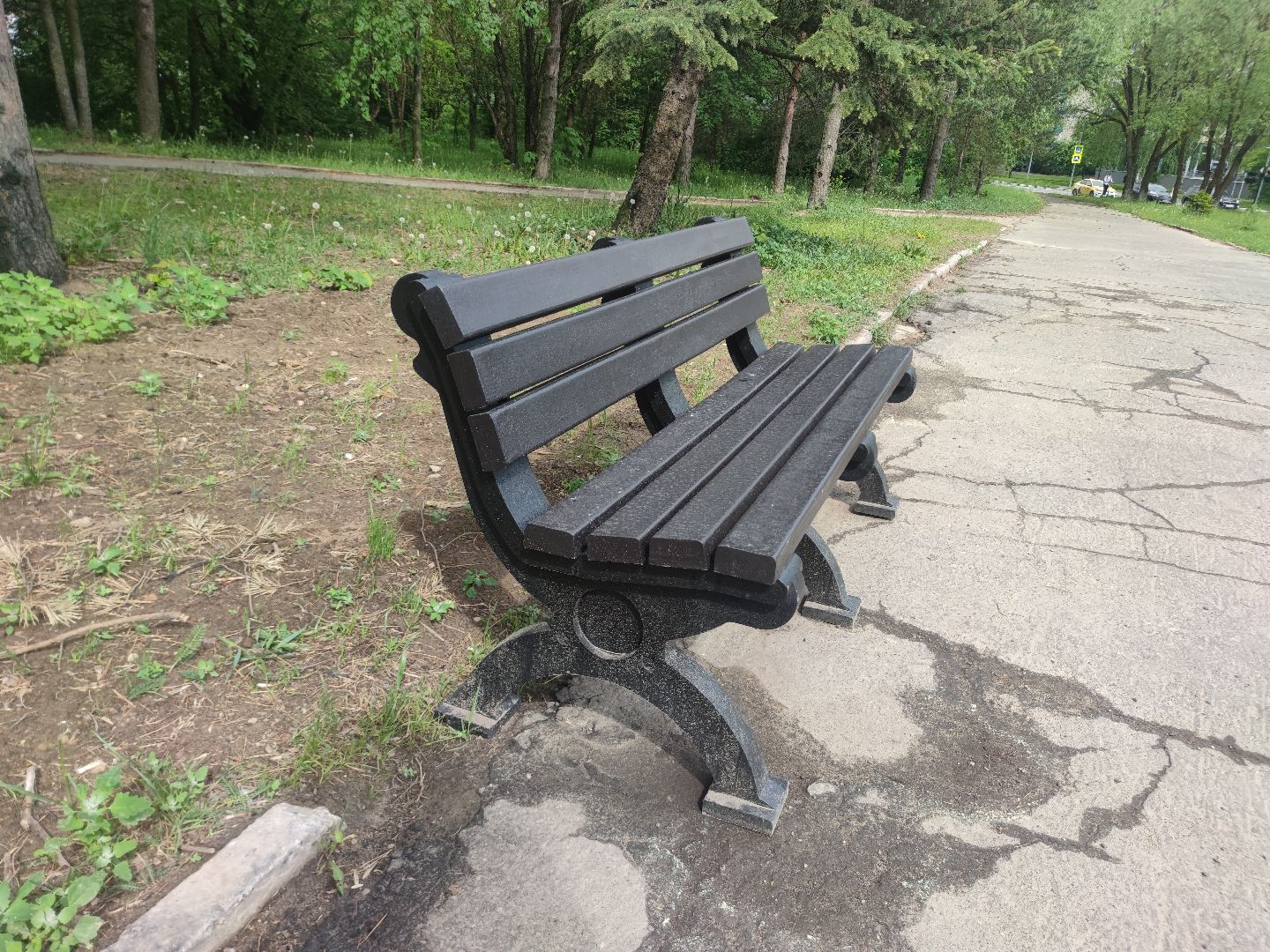 Лавочки, скейт-парк, Сбер, Дубна