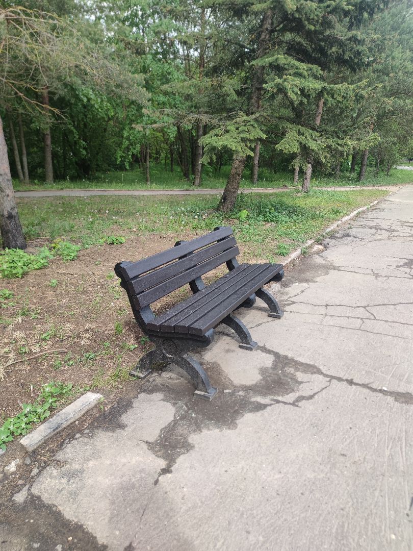 Лавочки, скейт-парк, Сбер, Дубна