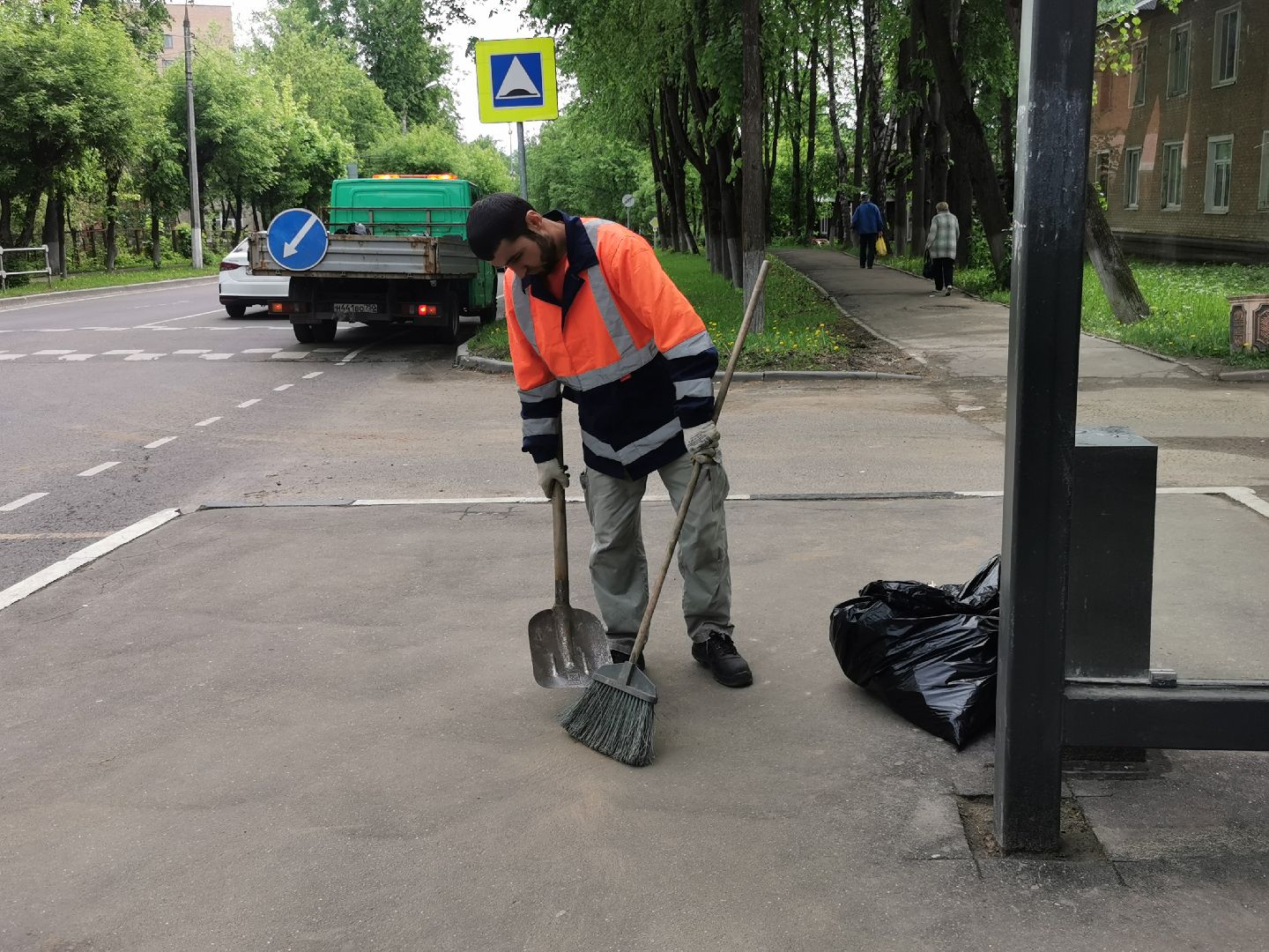 Подольск, уборка