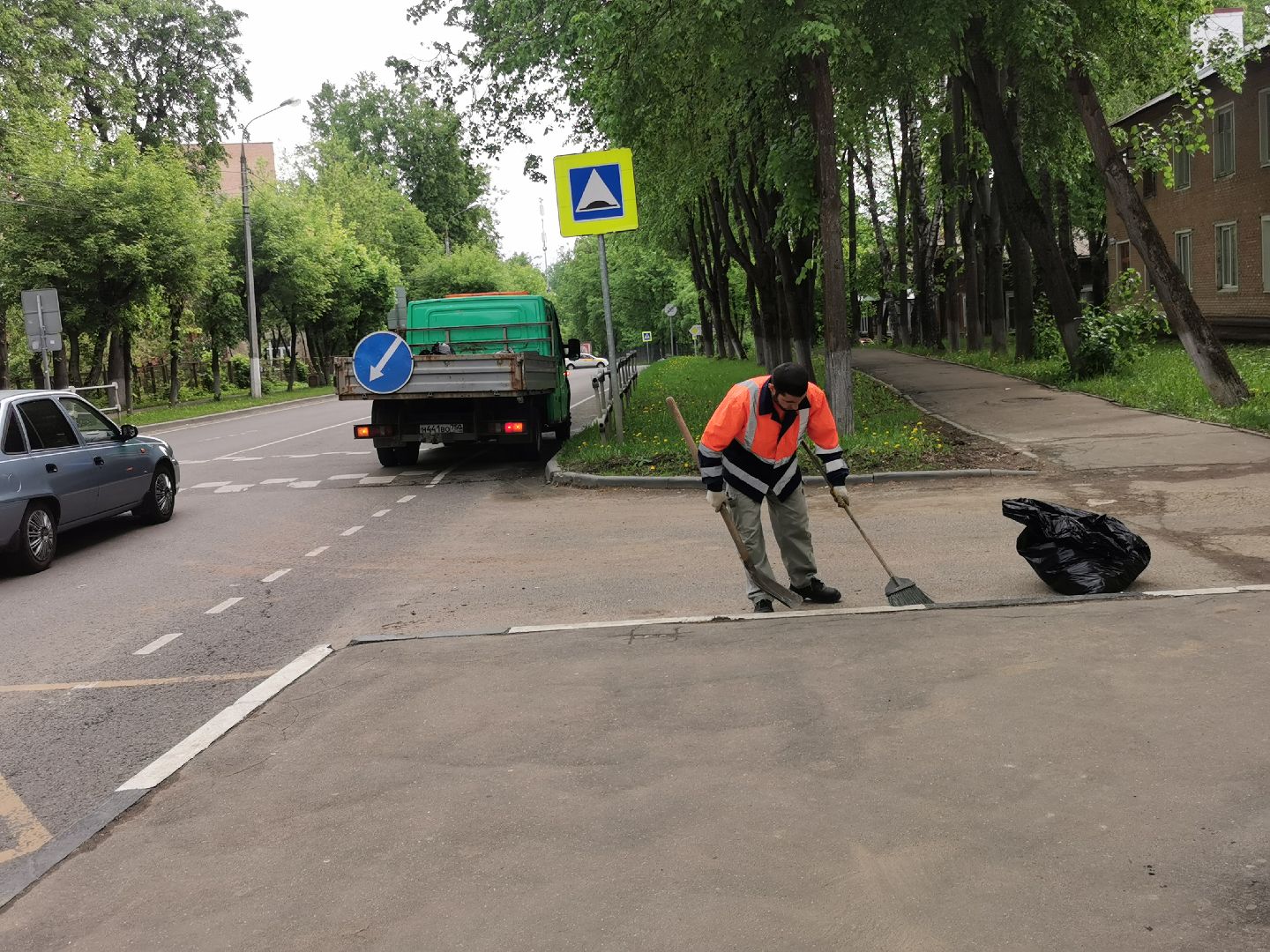 Подольск, уборка