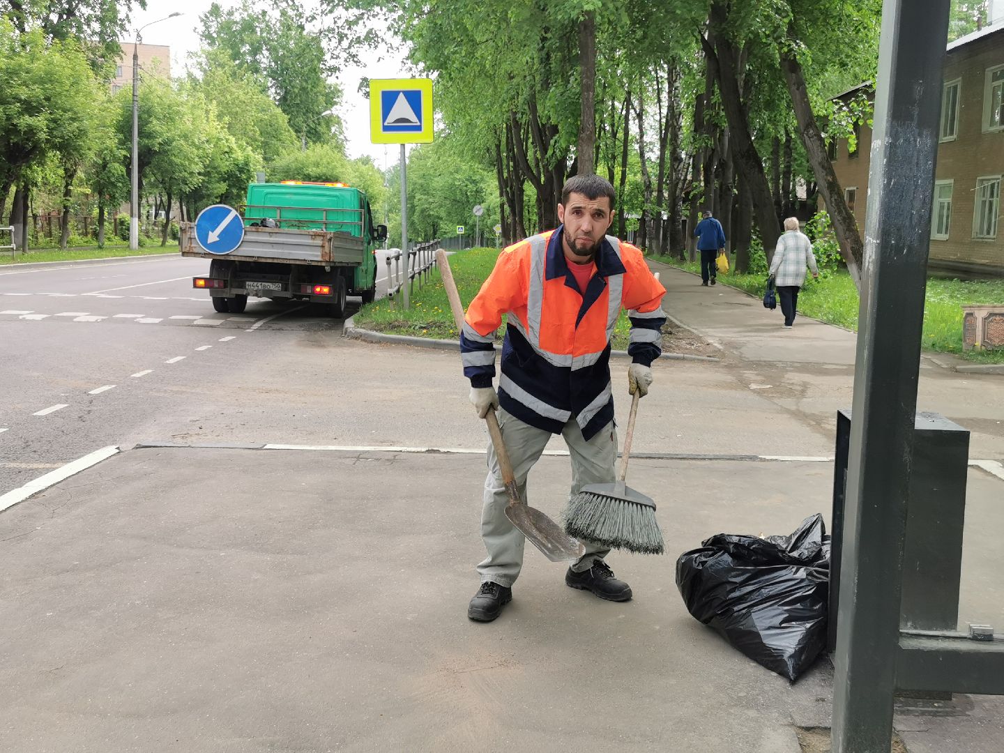 Подольск, уборка