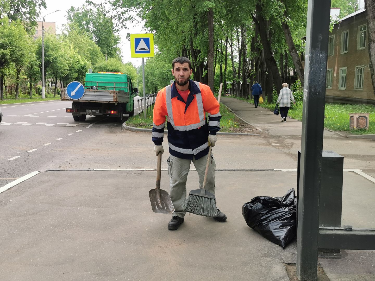 Подольск, уборка