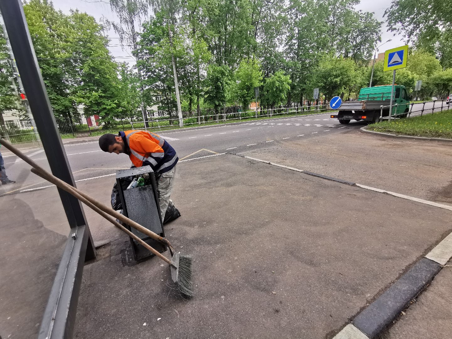 Подольск, уборка