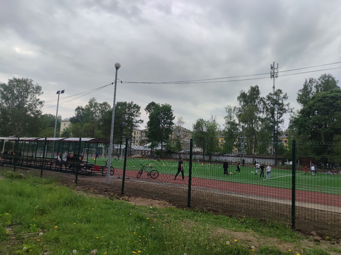 Открытый стадион, спортивная площадка, Дубна