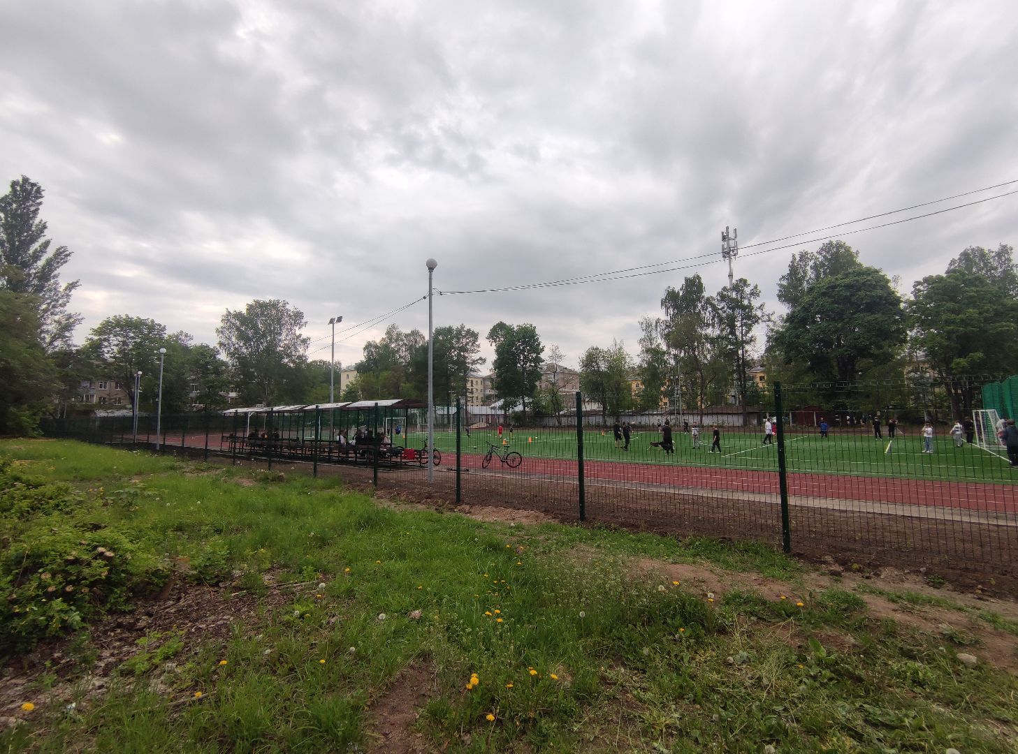 Открытый стадион, спортивная площадка, Дубна