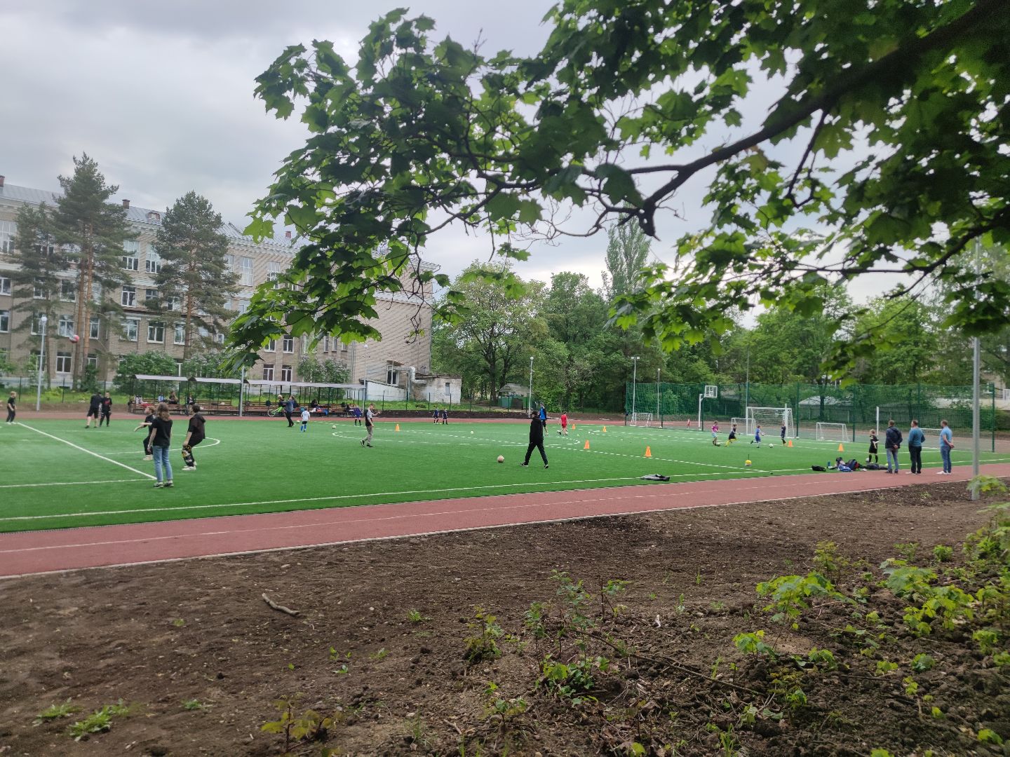 Открытый стадион, спортивная площадка, Дубна