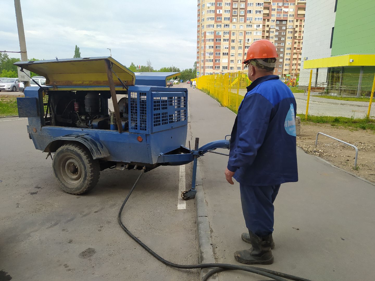 Водоканал, промывка, очистка, вода, водопровод