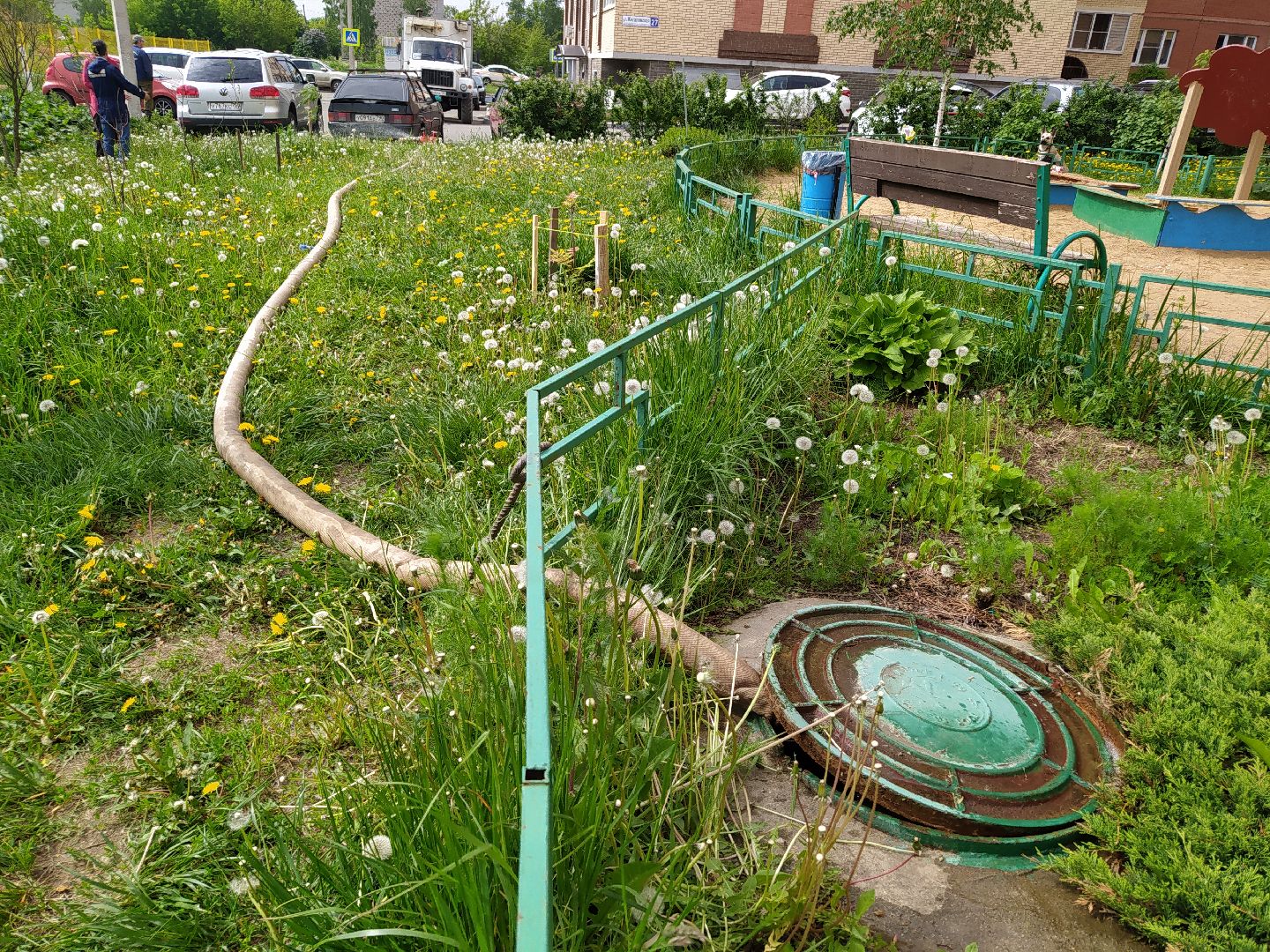 Водоканал, промывка, очистка, вода, водопровод