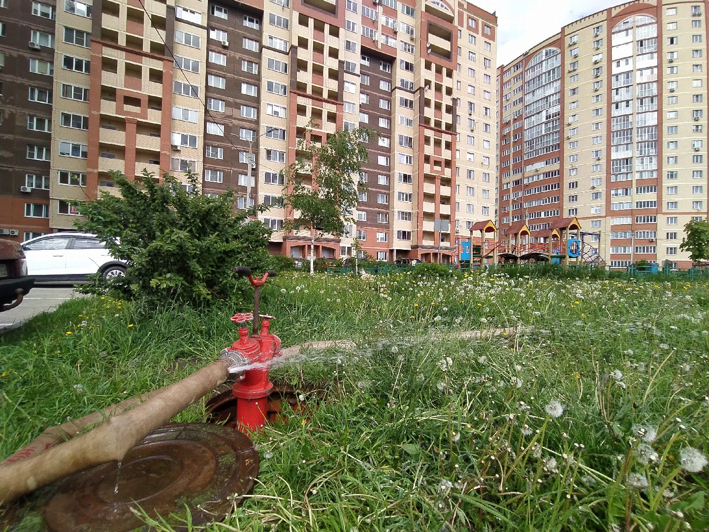 Водоканал, промывка, очистка, вода, водопровод