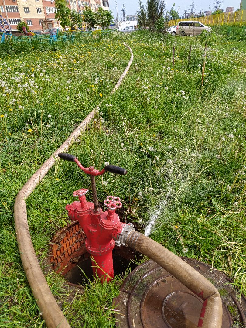 Водоканал, промывка, очистка, вода, водопровод