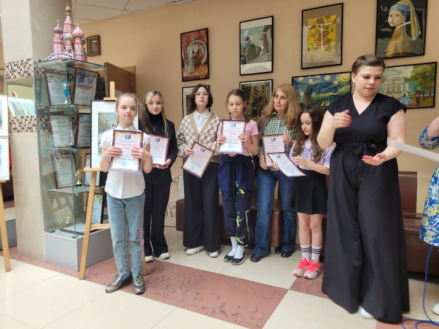 дети; дши; видное; творчество; картины