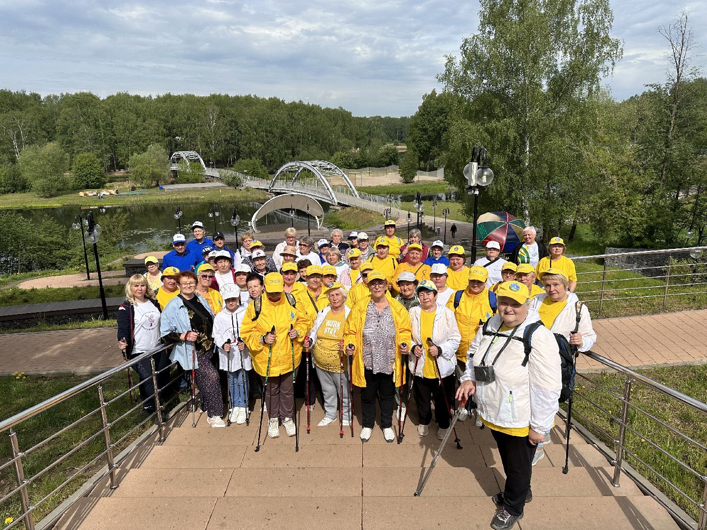 Клин, активное долголетие, северная ходьба, спорт, люди