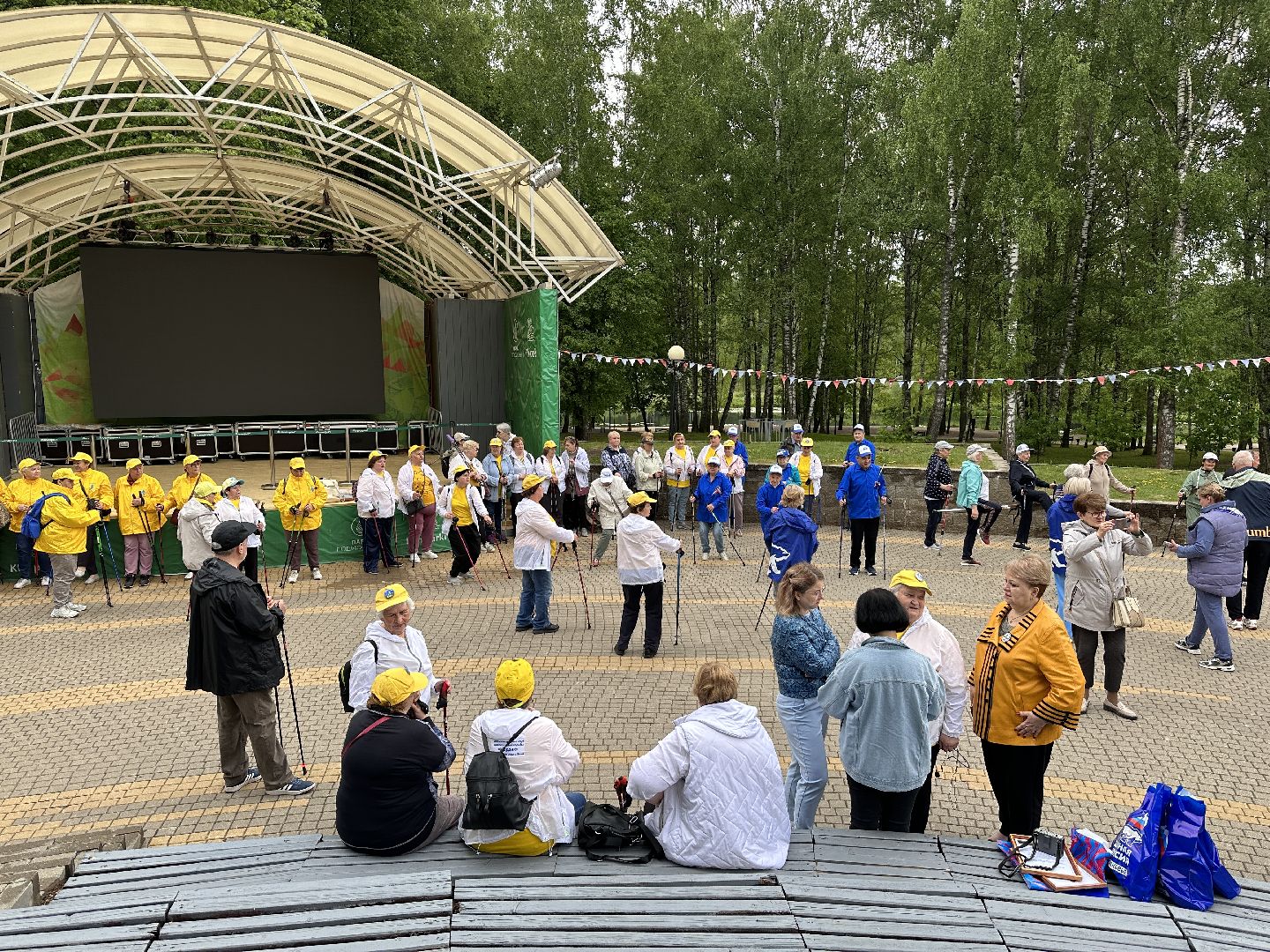 Клин, активное долголетие, северная ходьба, спорт, люди
