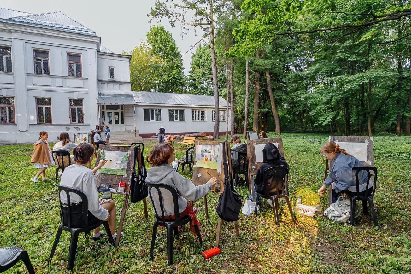 Отдых, дом Оглоблина, туризм, Орехово-Зуево, благоустройство