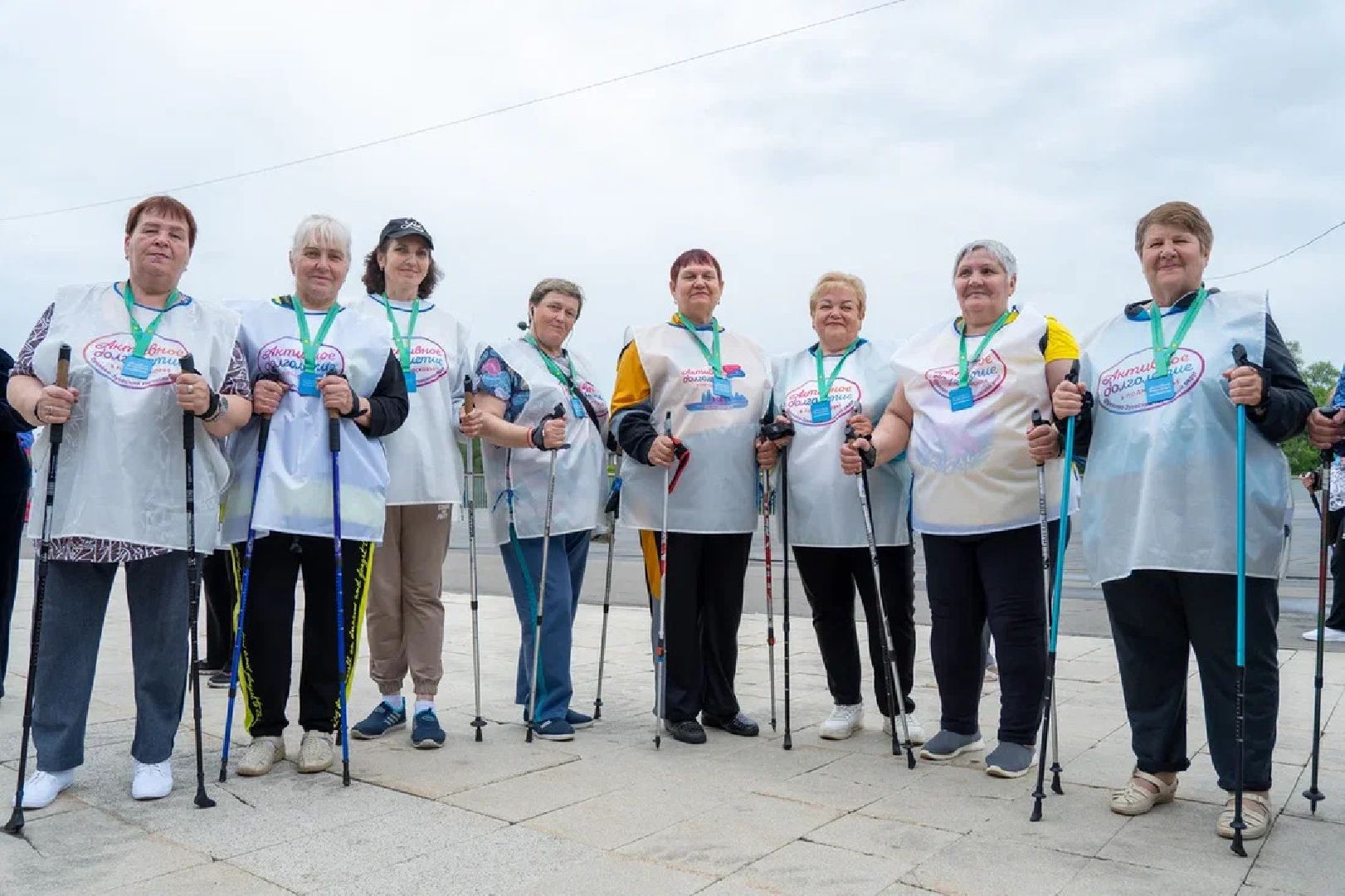 Активное долголетие, Парк Победы, фестиваль, северная ходьба, Орехово-Зуево