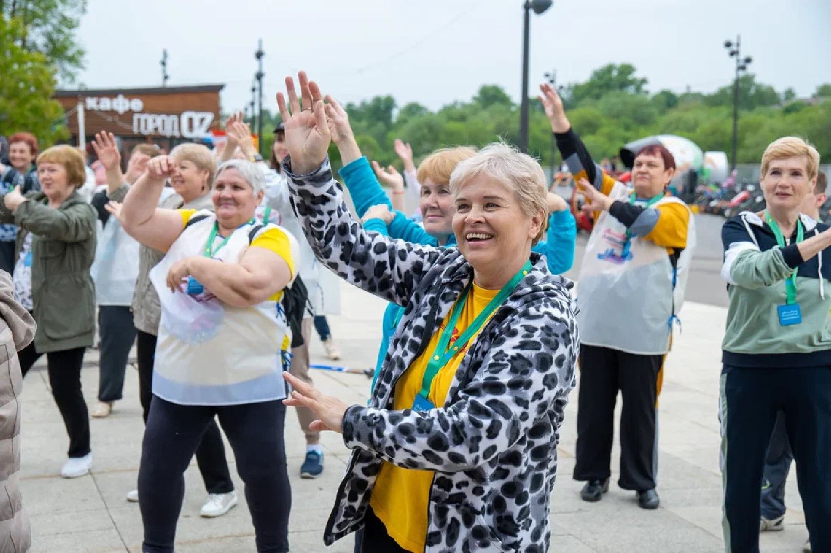 Активное долголетие, Парк Победы, фестиваль, северная ходьба, Орехово-Зуево