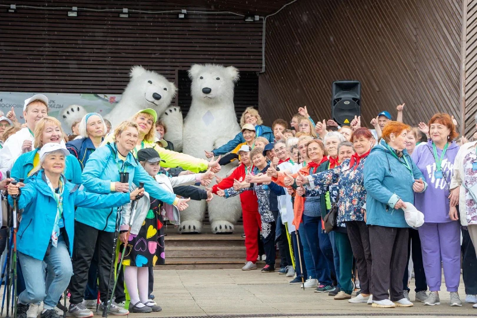 Активное долголетие, Парк Победы, фестиваль, северная ходьба, Орехово-Зуево