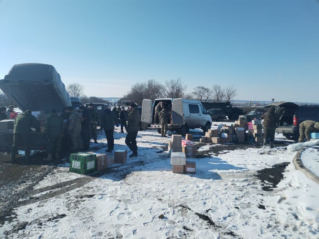 Звенигород, Волонтёры, Донбасс, Сватово, Подарки военнослужащим, СВО