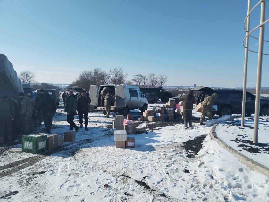 Звенигород, Волонтёры, Донбасс, Сватово, Подарки военнослужащим, СВО