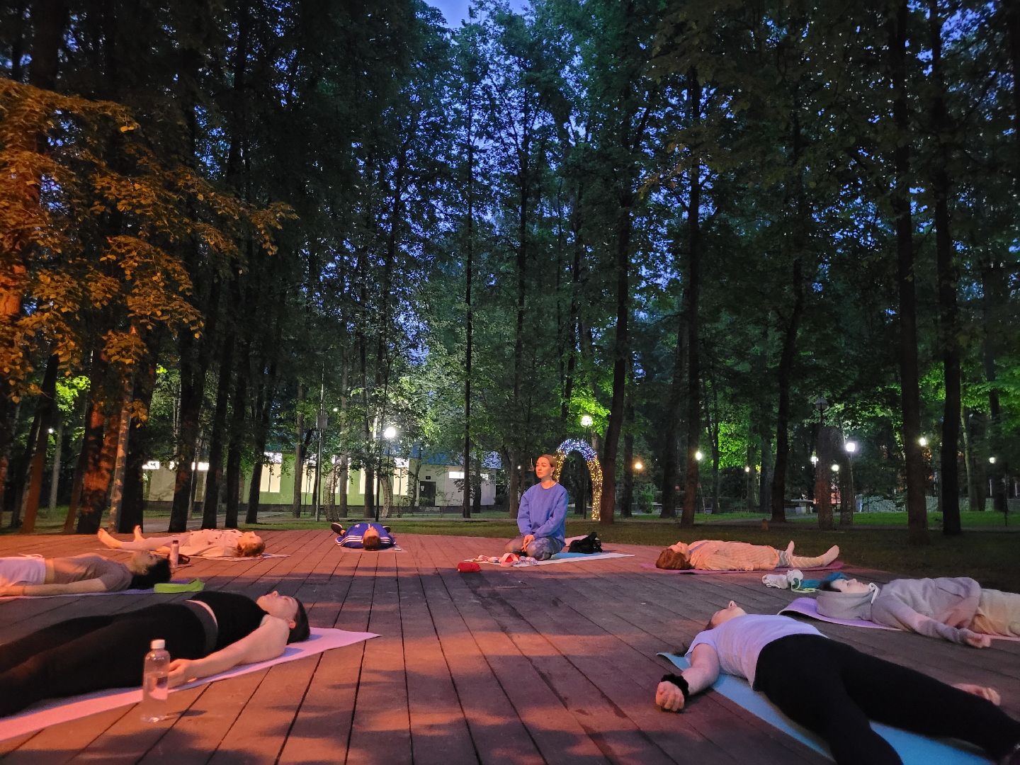йога; видное; центральный парк; здоровье